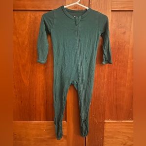 Kyte Baby - Zippered Footie in Emerald - size 6-12 months